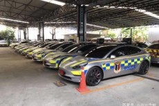 特斯拉Model 3车队交付给泰国警察，泰国警察将其变成巡逻车