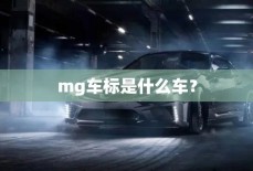 mg车标是什么车？
